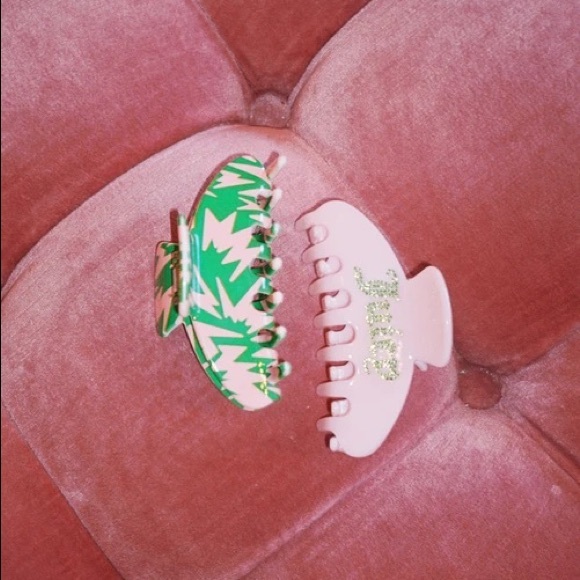 NEW LIMITED EDITION Juicy Couture Lux Hair Clips Set of 7 Y2K - Picture 6 of 10